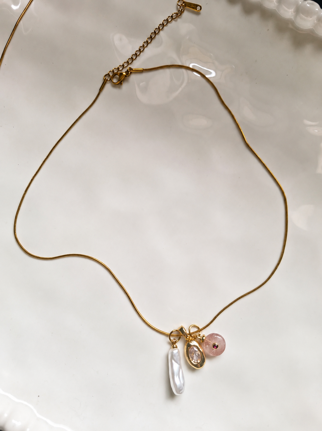 The Rosé Tide Necklace