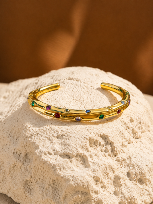 Aurora Gem Cuff