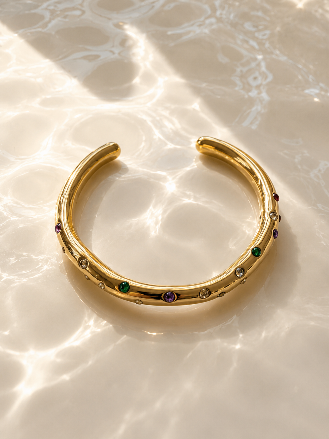 Aurora Gem Cuff