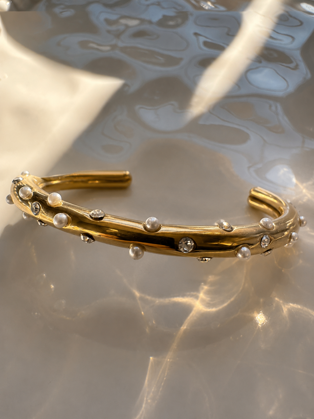 Luna Pearl Cuff