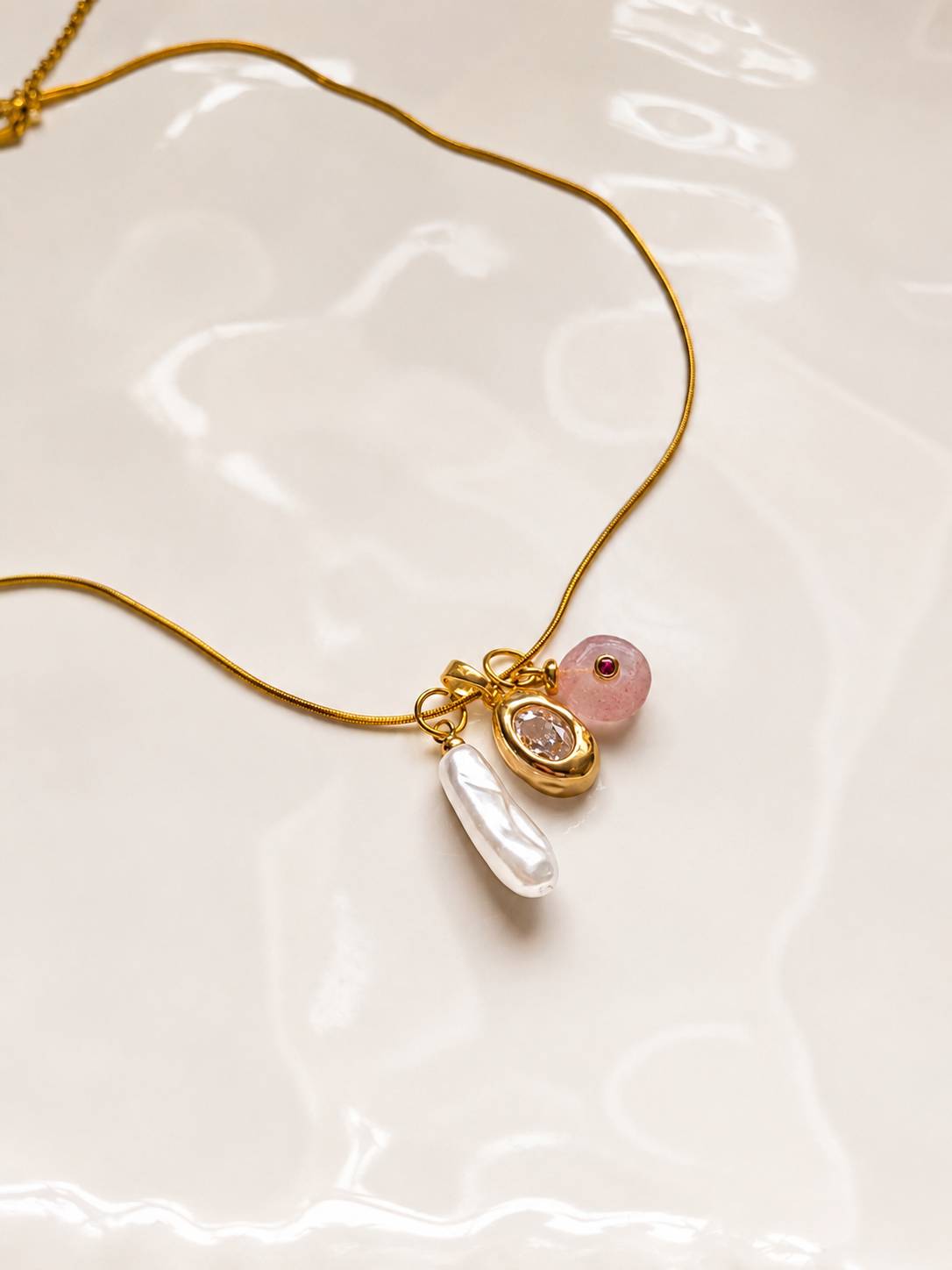The Rosé Tide Necklace