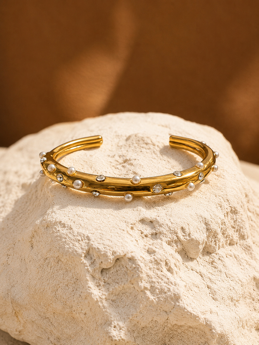 Luna Pearl Cuff