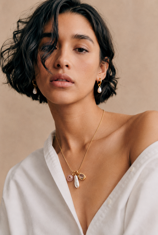 The Rosé Tide Necklace